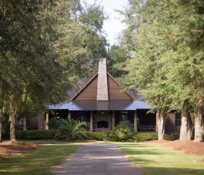 Exterior of the Broadfield lodge