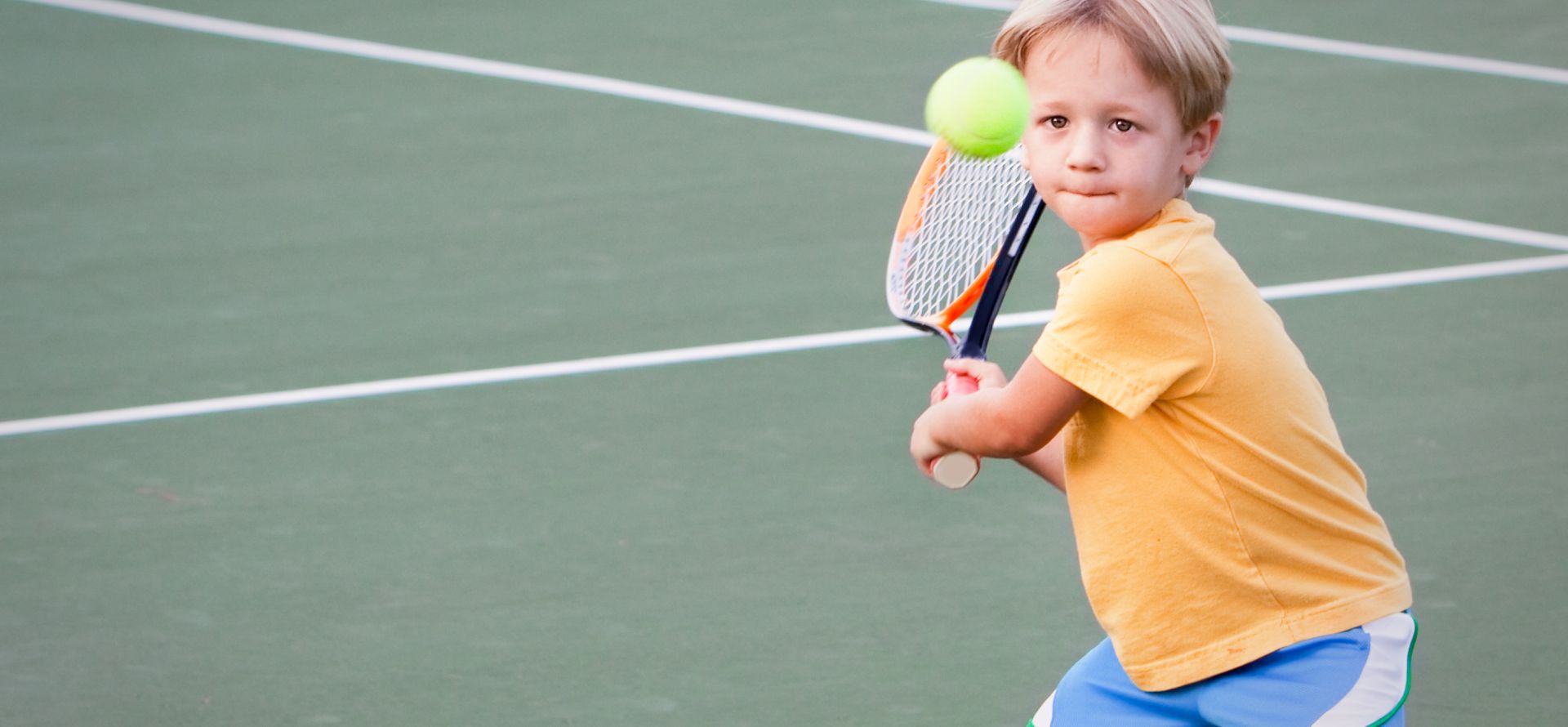 Pre-school Tennis Player