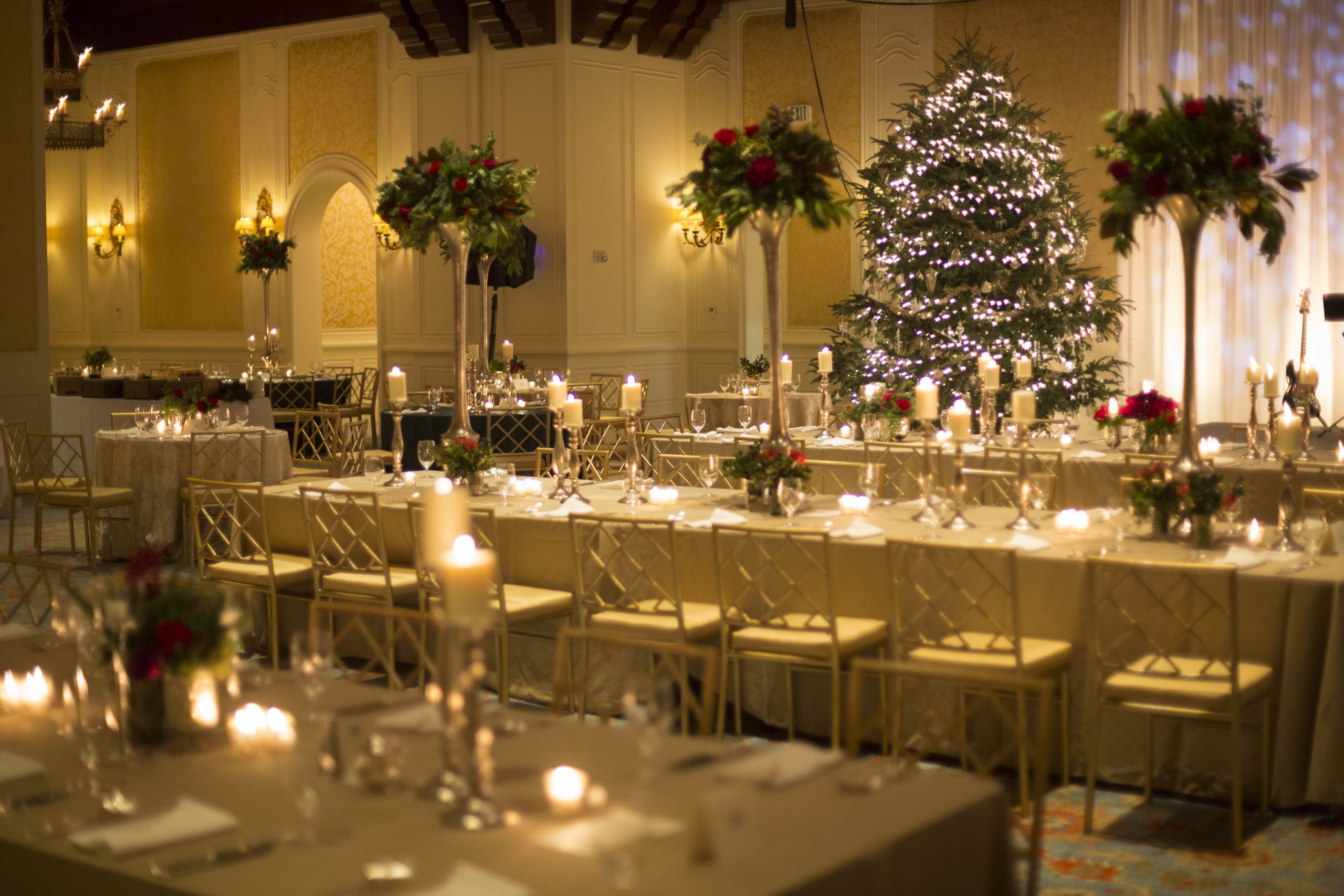 Christmas Eve Dinner in The Cloister Ballroom Sea Island Resort