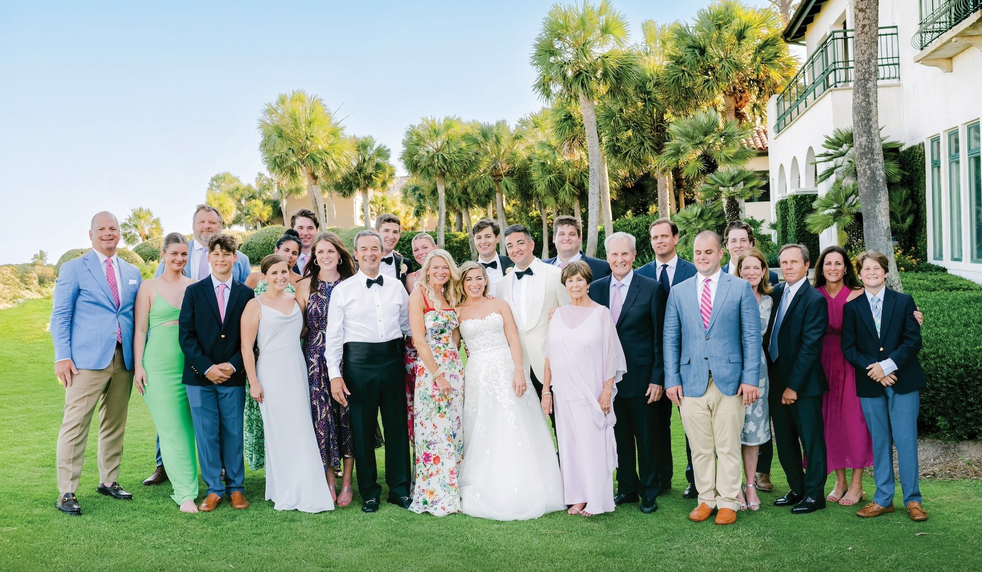 The Rendell Family at Sea Island