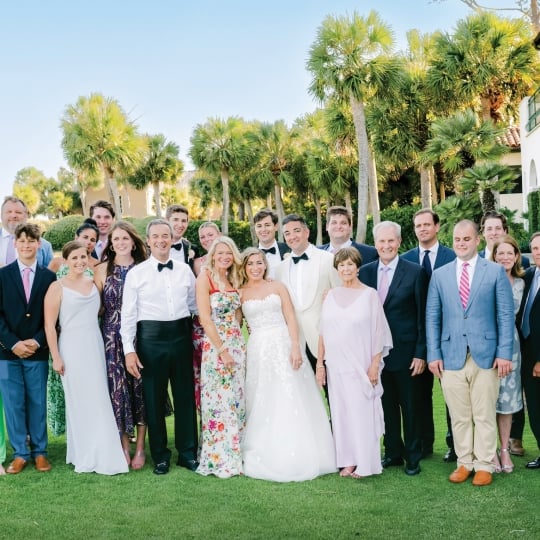 The Rendell Family at Sea Island